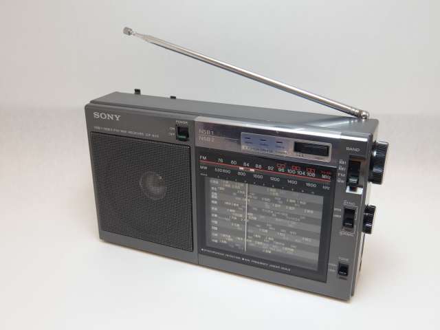 SONY TV（1ch-3ch）/FM/AM/ラジオNIKKEIポータブルラジオザ・感度