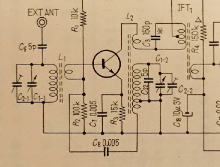 TR-620 OSC circuit
